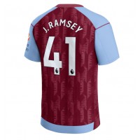 Dres Aston Villa Jacob Ramsey #41 Domáci 2023-24 Krátky Rukáv